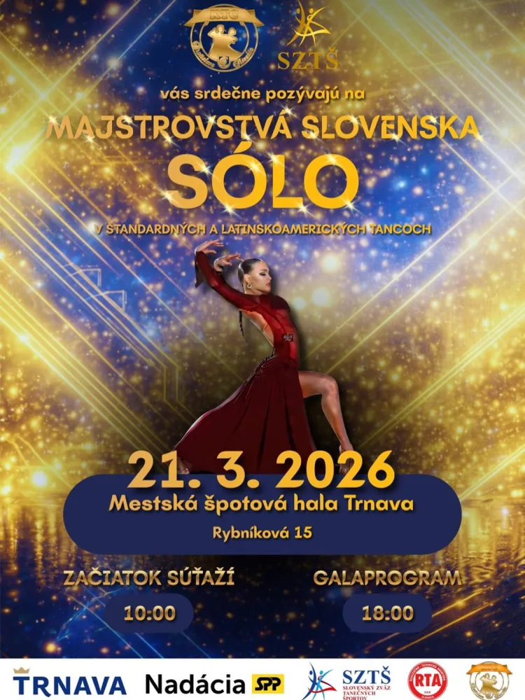 Majstrovstvá Slovenska Sólo 2026